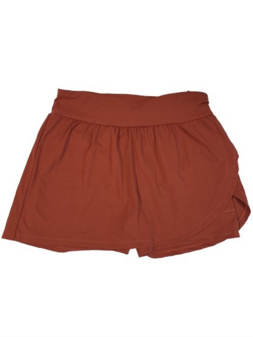 Backcountry Knit Skort Baked Clay Pockets Skirt Shorts Athleisure Gym Women's L